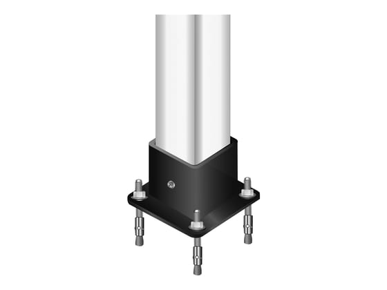 Poste de acero